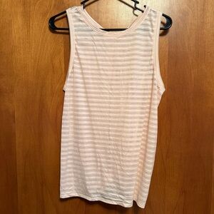 NWOT Lululemon Pink Striped Tank Top 8
